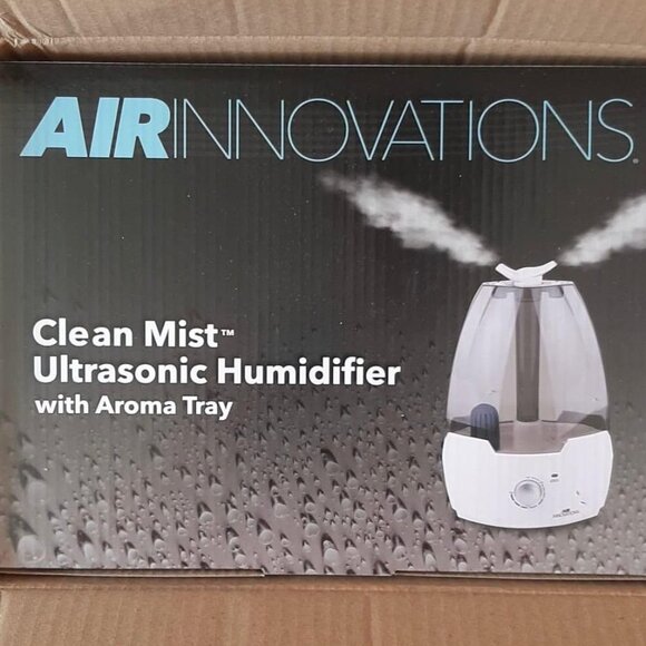 Brand New Air Innovations Clean Mist Ultrasonic Humidifier & Aroma Tray 40% OFF - Picture 1 of 1